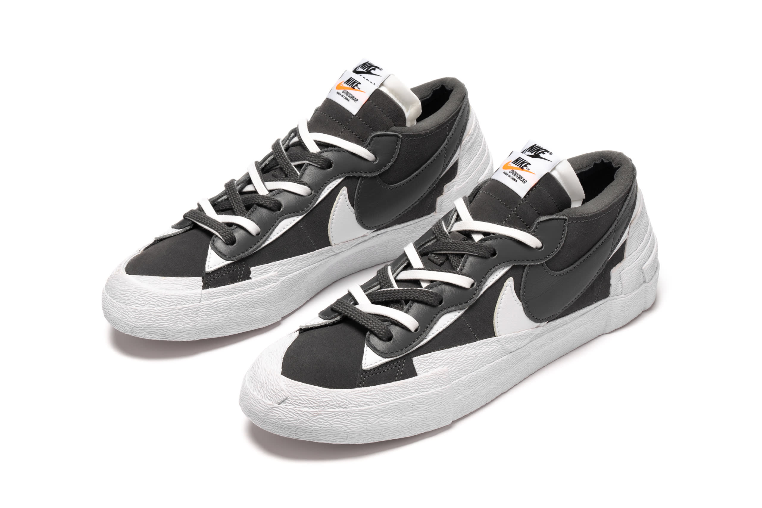 Nike x Sacai Blazer Low 'Iron Gray' | Release Date: 07.31.21 | HAVEN