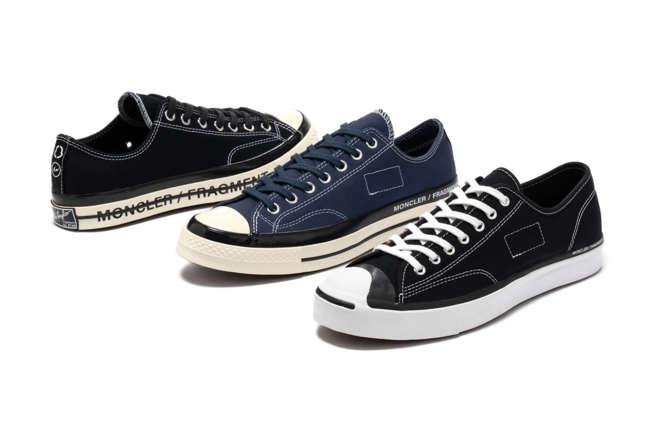 Converse x 7 Moncler FRGMT Fraylor III Chuck Taylor 70 &  Fraylor II Jack Purcell | Now Available