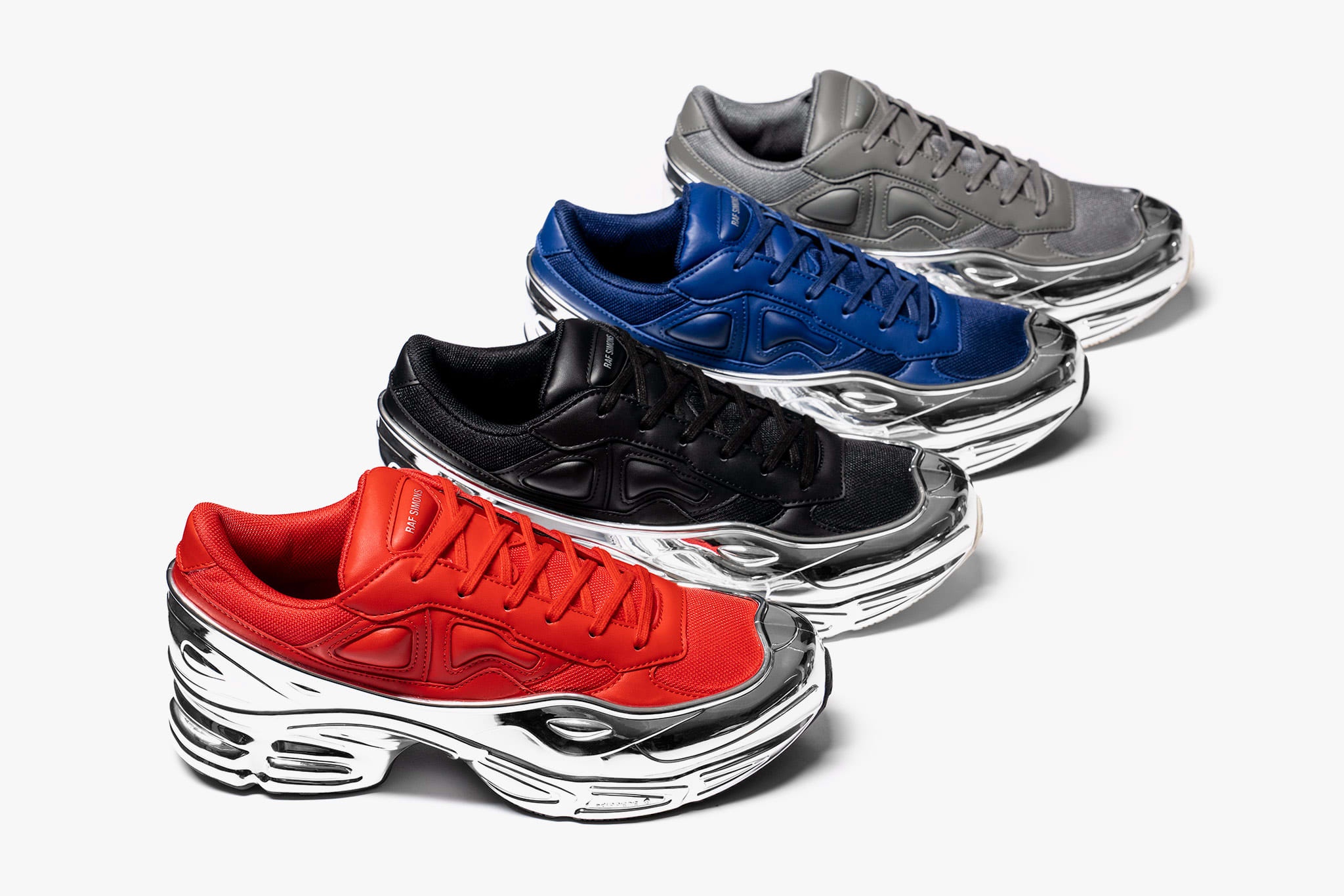 adidas x Raf Simons Ozweego Chrome Pack Release Date: 05.23.19 | HAVEN