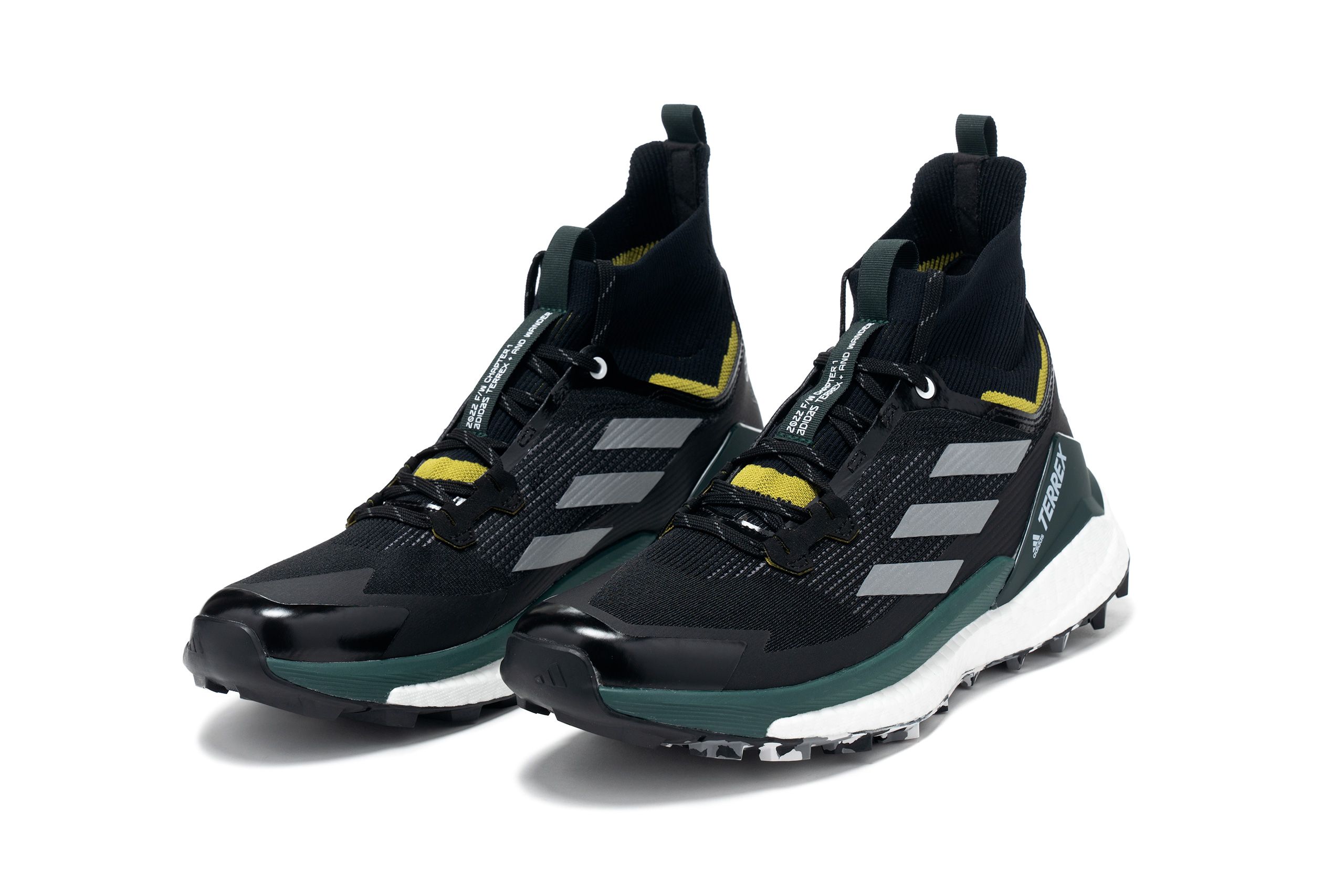 adidas x and wander Terrex Free Hiker 2 'Black' | Now Available