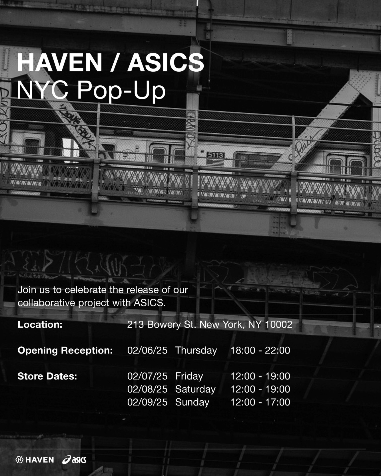 HAVEN / ASICS NYC Pop-Up